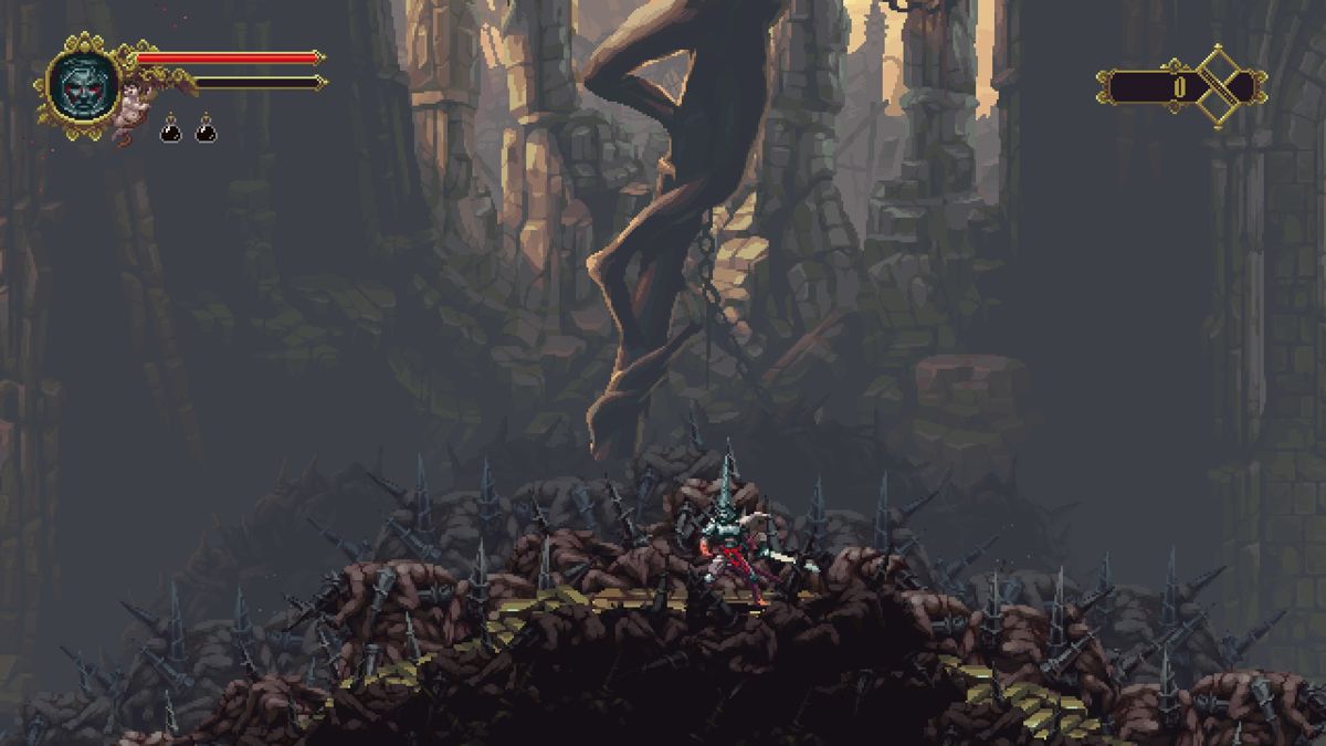 Blasphemous box art for Nintendo Switch